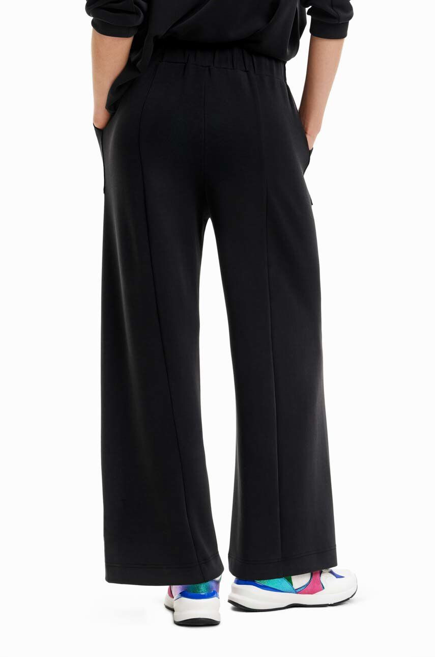 Desigual pantaloni de trening femei culoarea negru - Pled.ro