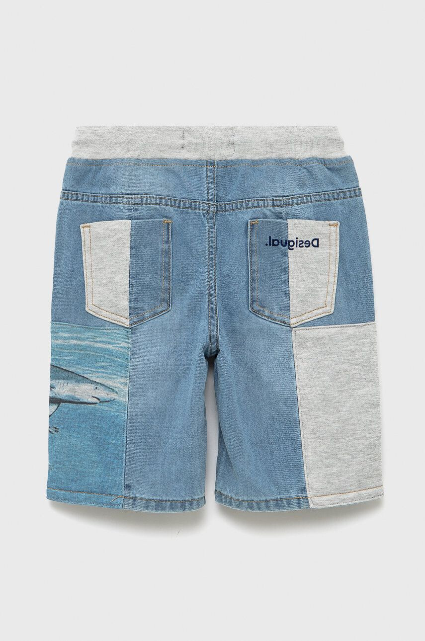 Desigual pantaloni scurti din denim pentru copii - Pled.ro