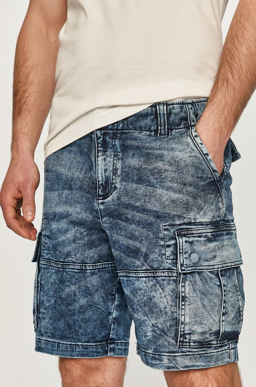 Desigual pantaloni scurti jeans - Pled.ro