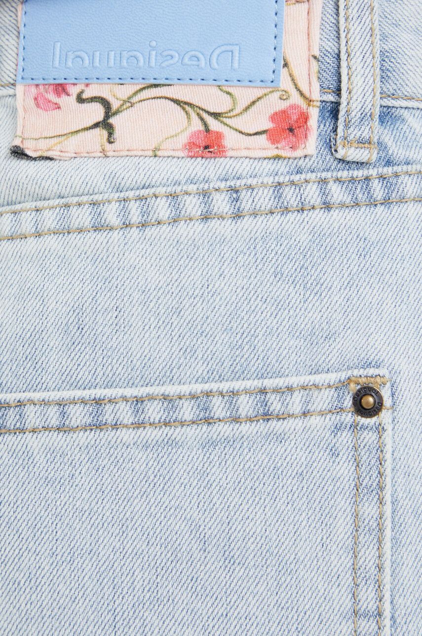 Desigual pantaloni scurti jeans - Pled.ro