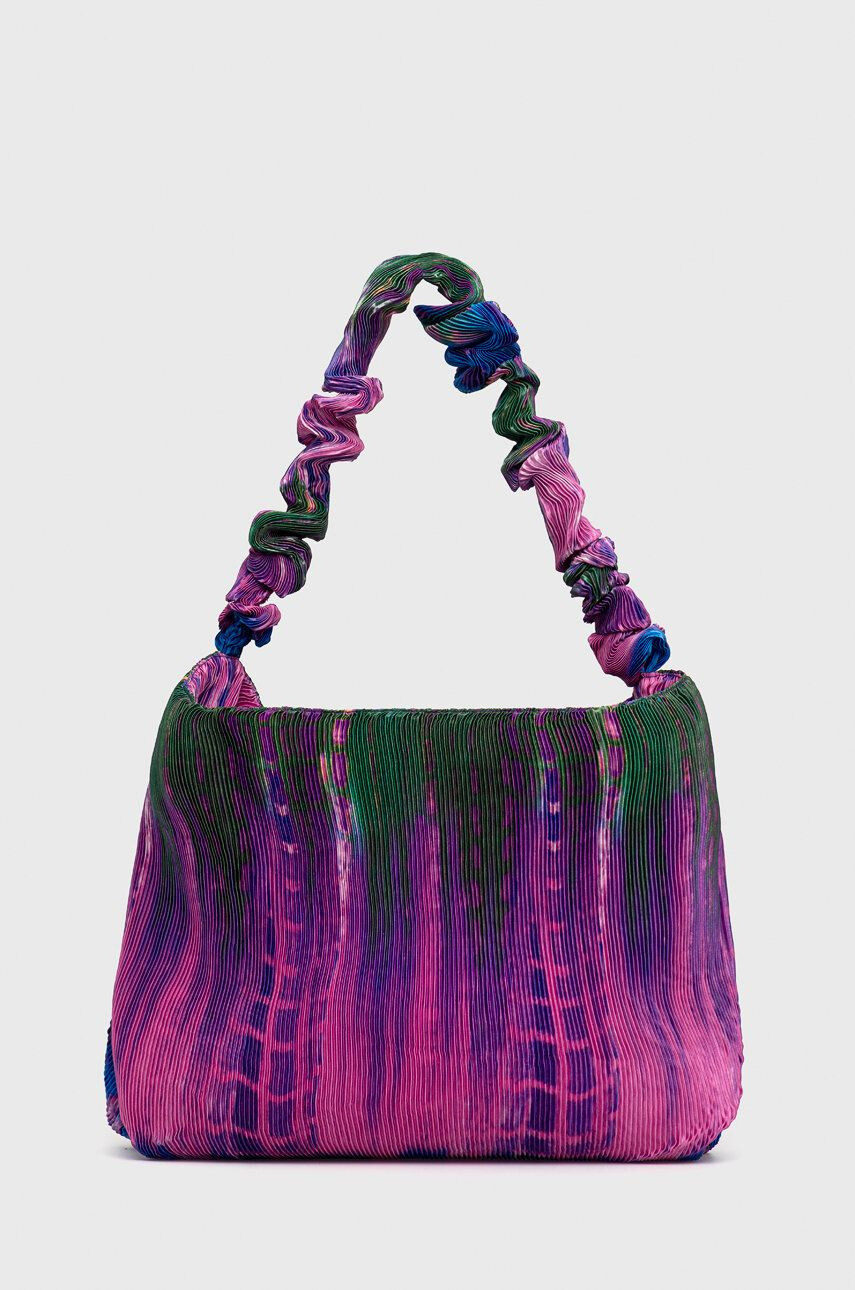 Desigual poseta culoarea violet - Pled.ro