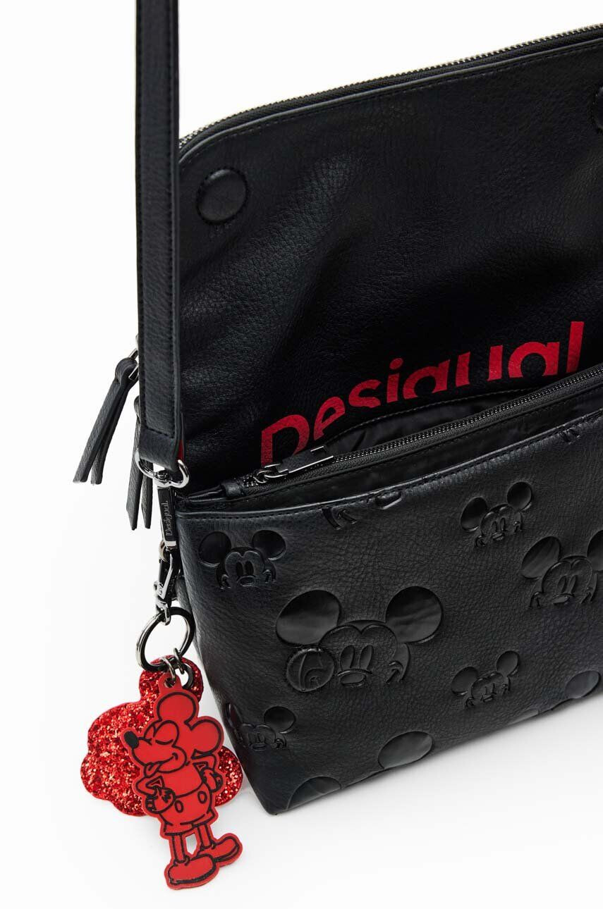 Desigual poseta x Disney culoarea negru - Pled.ro