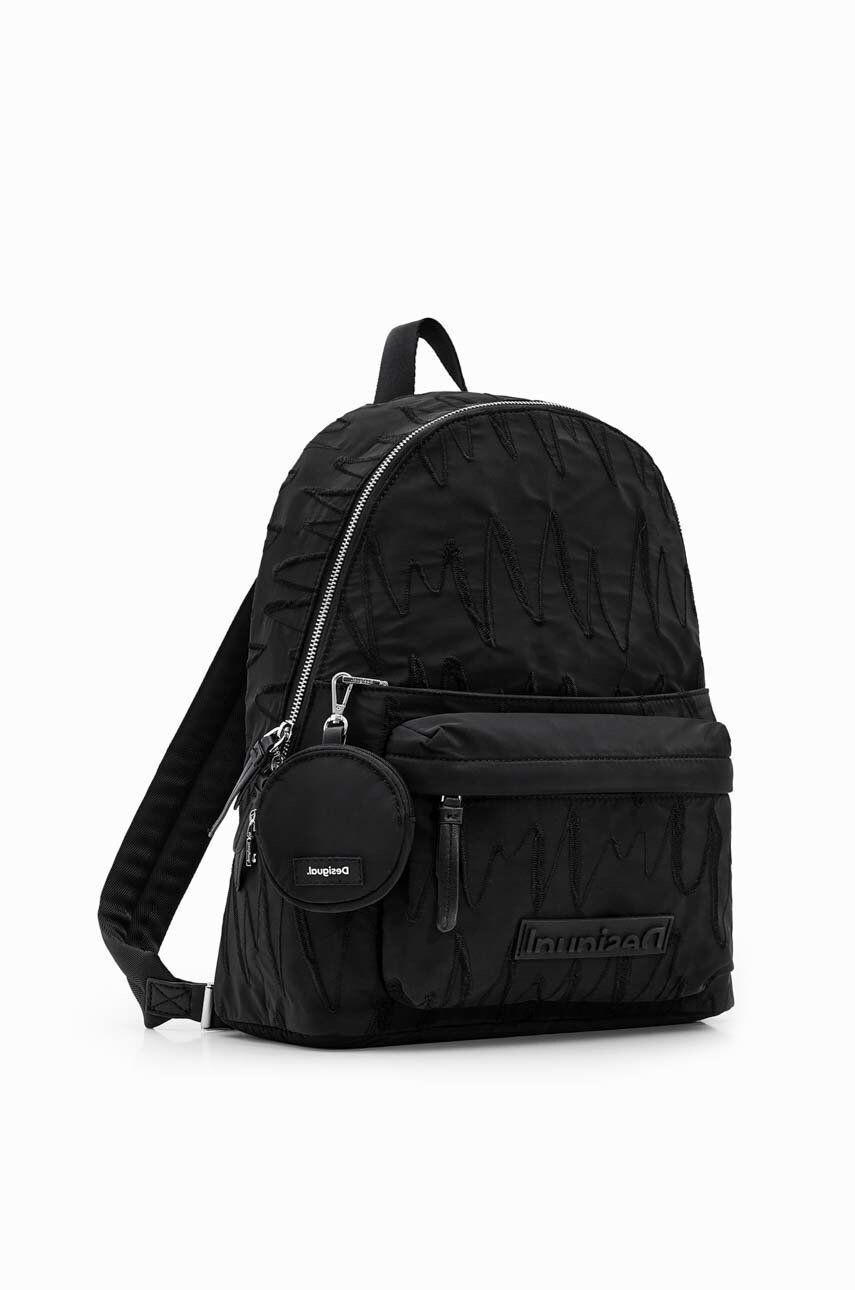 Desigual rucsac femei culoarea negru mic - Pled.ro