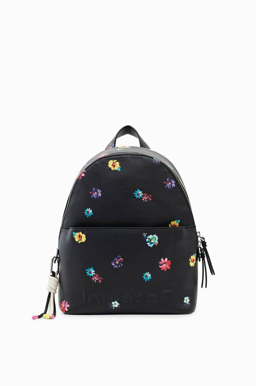 Desigual rucsac femei culoarea rosu mic neted - Pled.ro