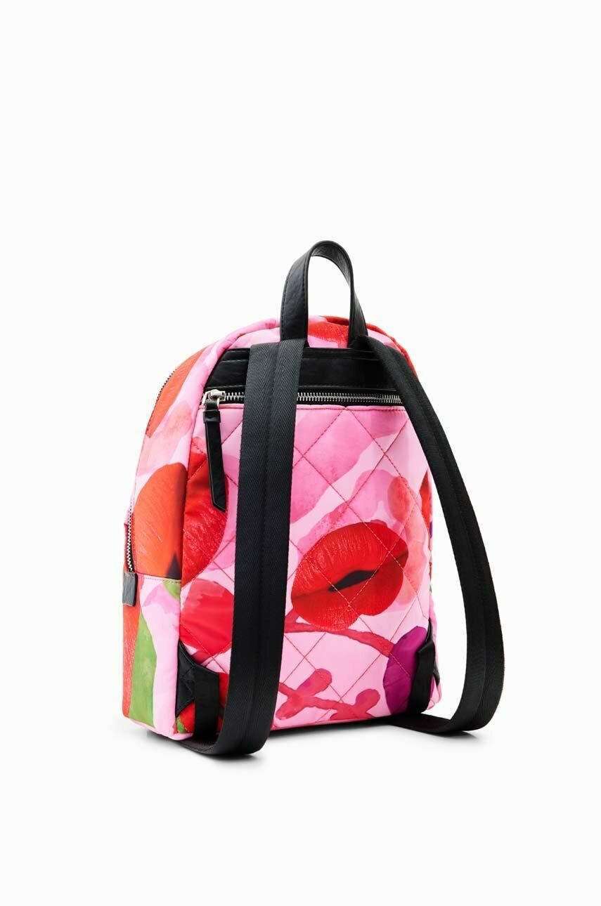 Desigual rucsac femei culoarea roz mare modelator - Pled.ro