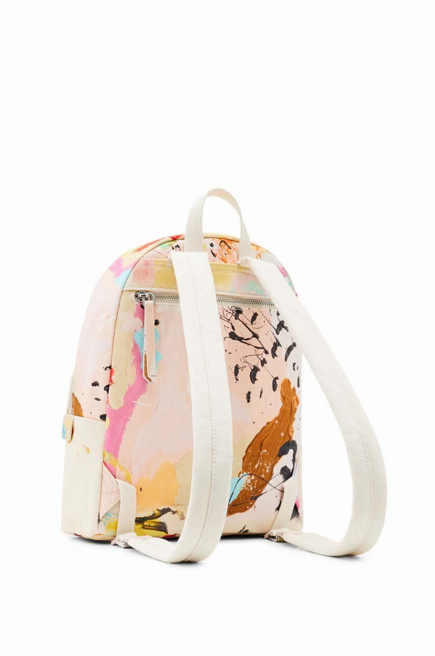 Desigual rucsac femei culoarea bej mare modelator - Pled.ro