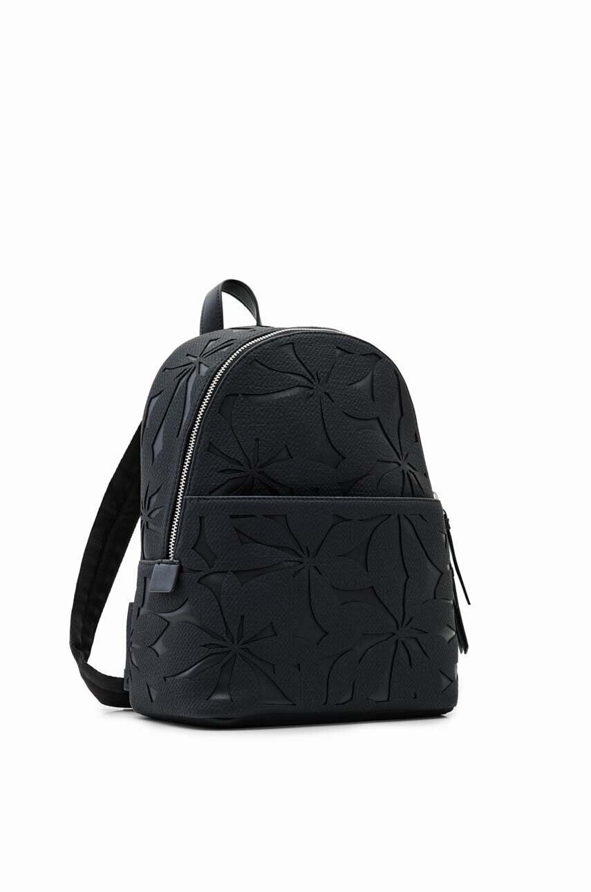 Desigual rucsac femei culoarea negru mic neted - Pled.ro