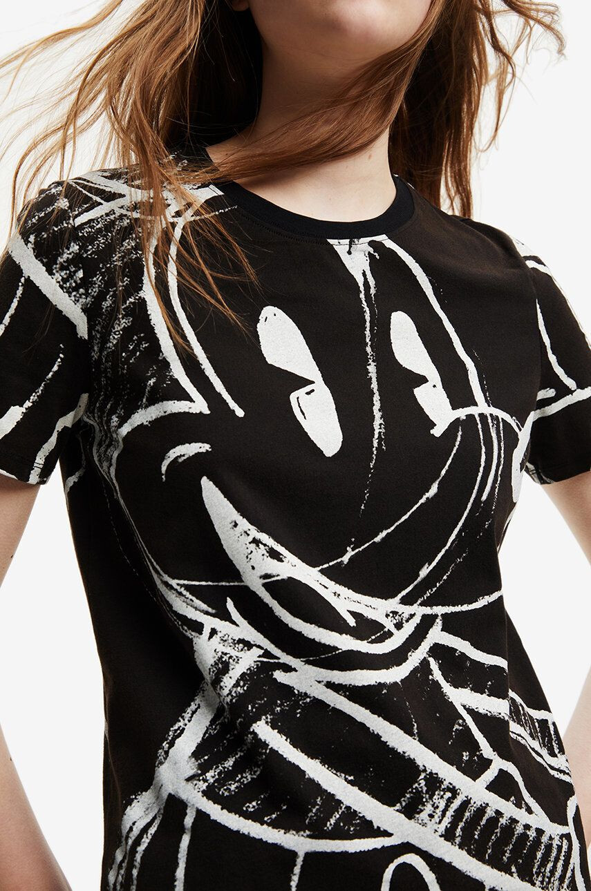 Desigual tricou din bumbac - Pled.ro