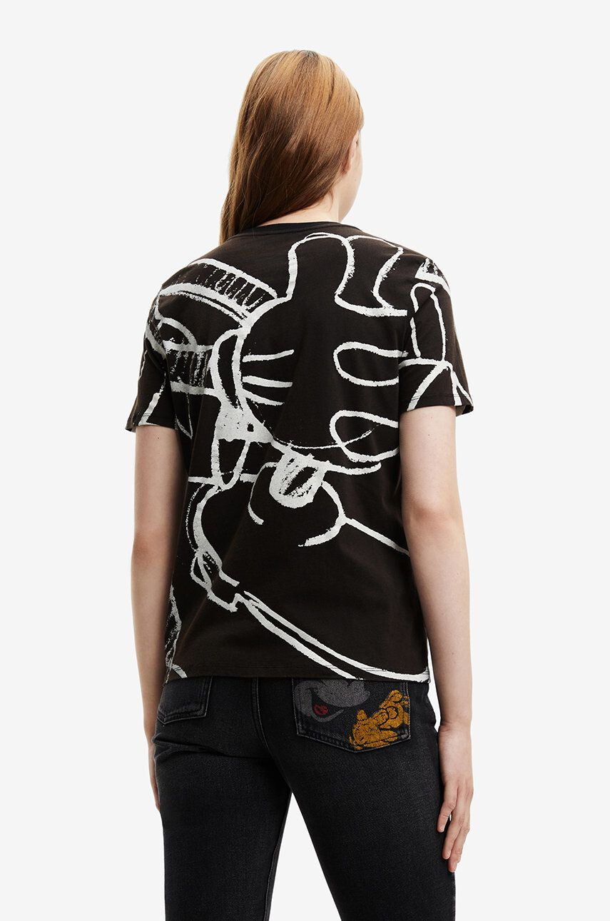 Desigual tricou din bumbac - Pled.ro