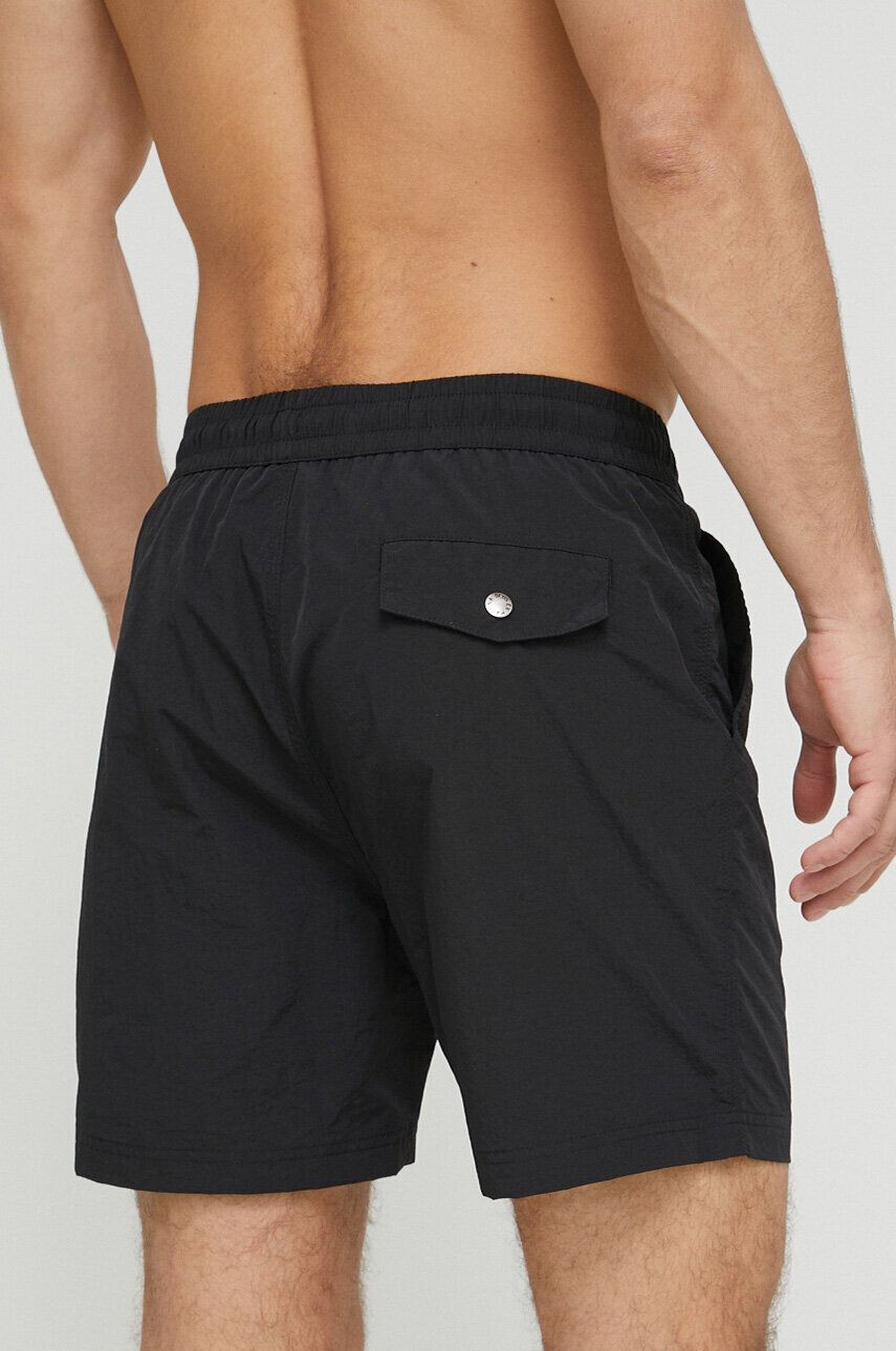 Deus Ex Machina pantaloni scurti de baie culoarea negru - Pled.ro