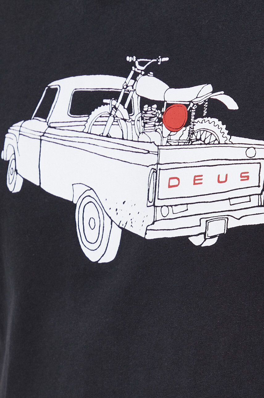 Deus Ex Machina tricou din bumbac culoarea rosu - Pled.ro