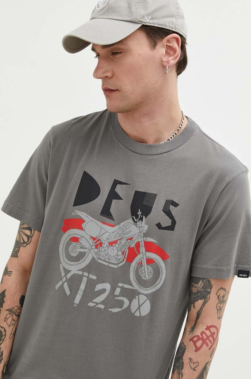 Deus Ex Machina tricou din bumbac culoarea negru - Pled.ro