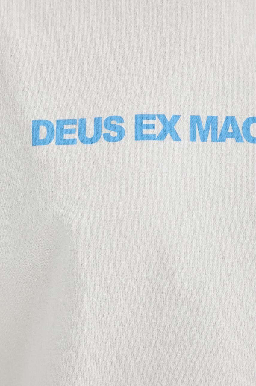 Deus Ex Machina tricou din bumbac culoarea gri - Pled.ro