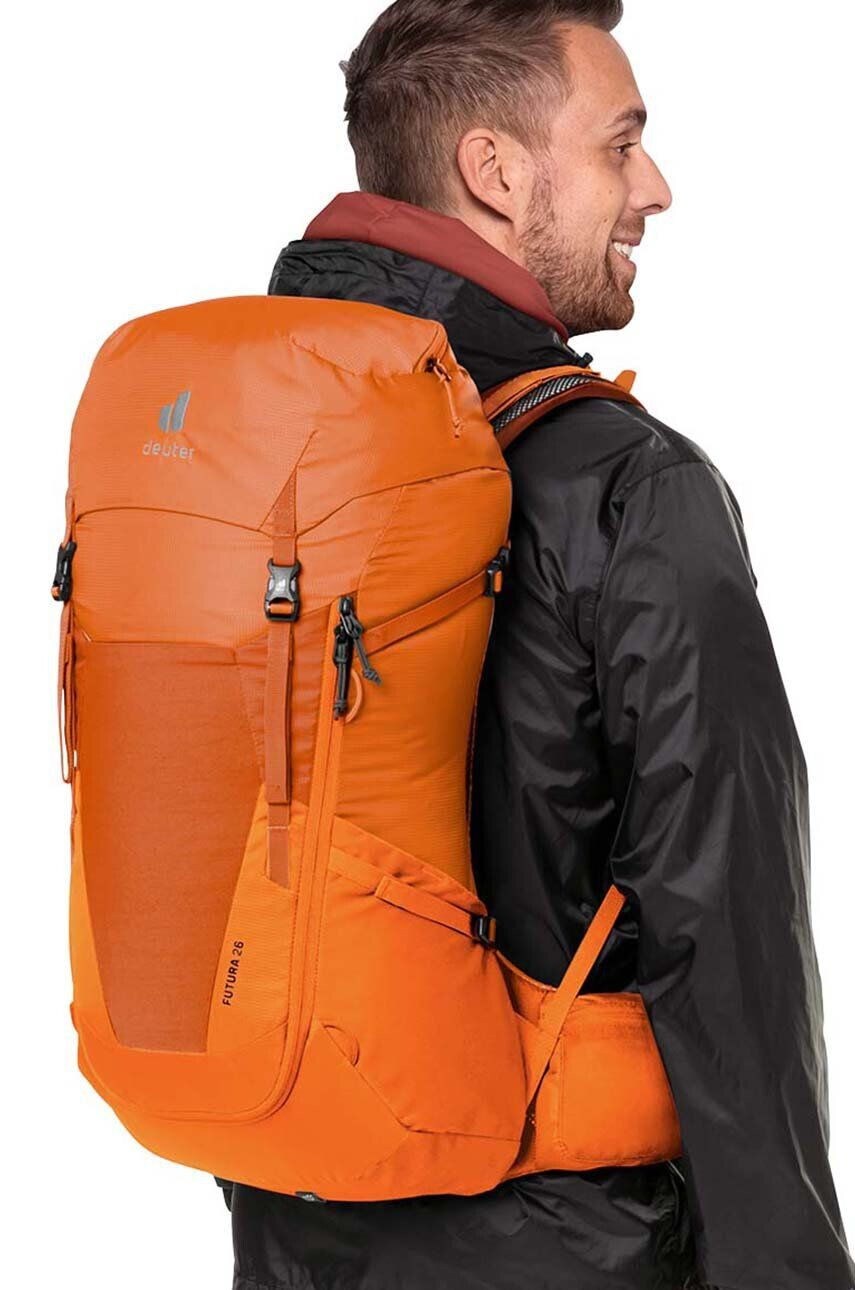 Deuter rucsac Futura 26 culoarea portocaliu mare neted - Pled.ro