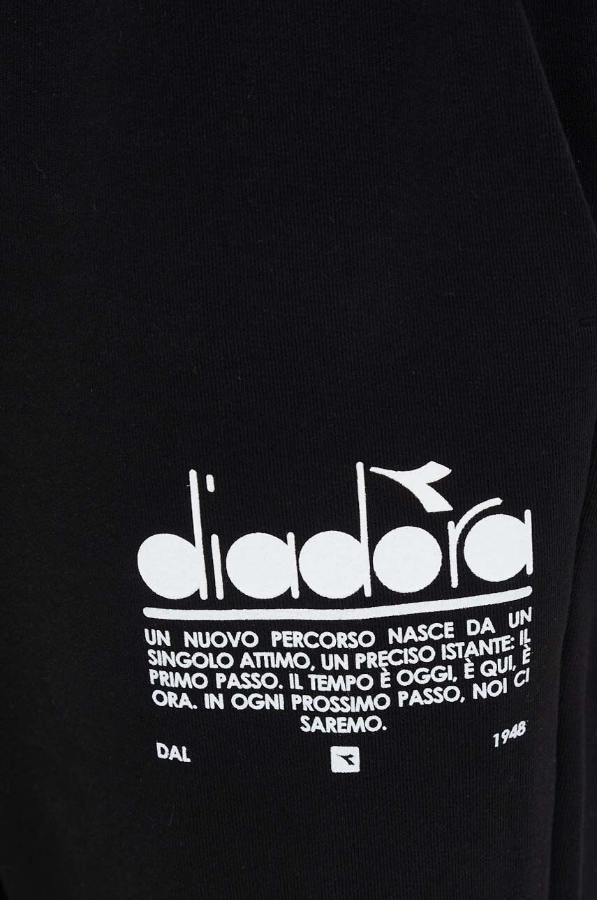 Diadora pantaloni de trening din bumbac - Pled.ro