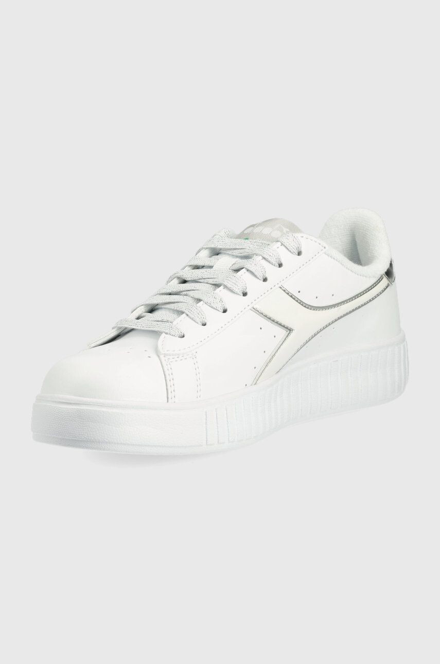 Diadora sneakers culoarea alb - Pled.ro