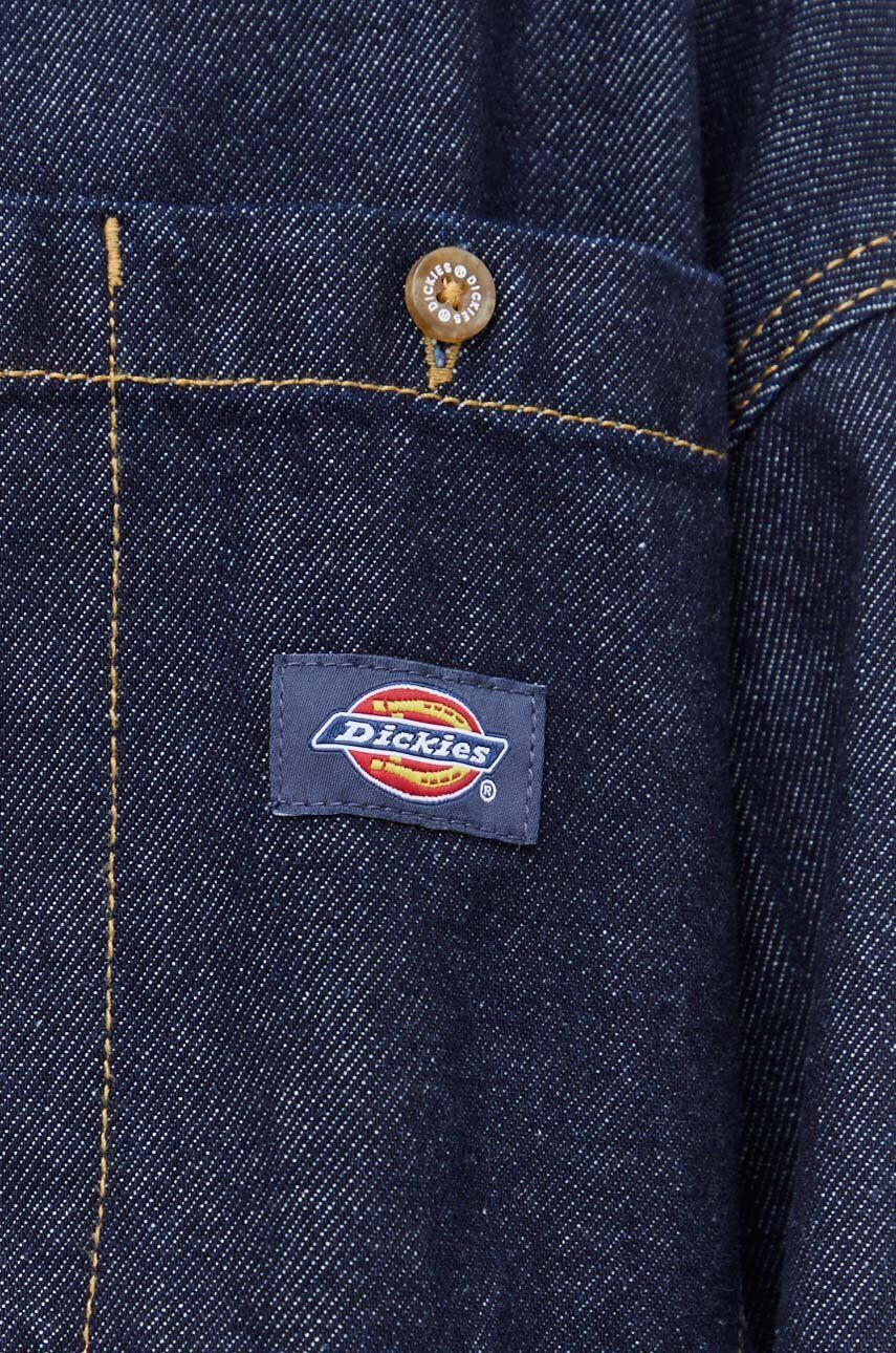 Dickies camasa jeans barbati culoarea albastru marin relaxed - Pled.ro