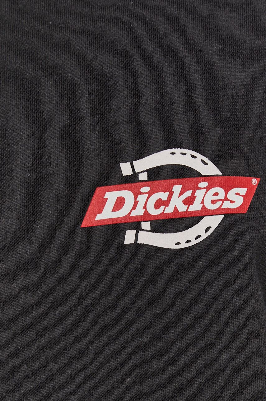 Dickies Longsleeve bărbați culoarea negru cu imprimeu DK0A4XEHBLK-BLACK - Pled.ro