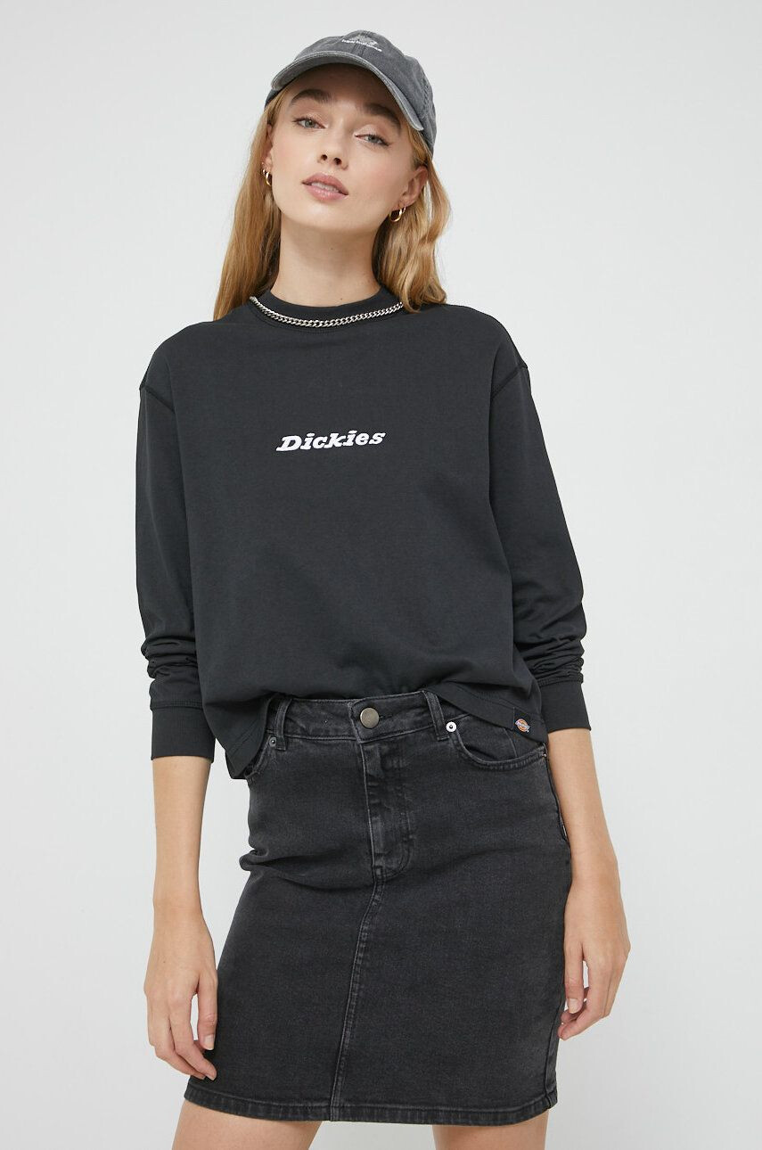 Dickies longsleeve din bumbac - Pled.ro