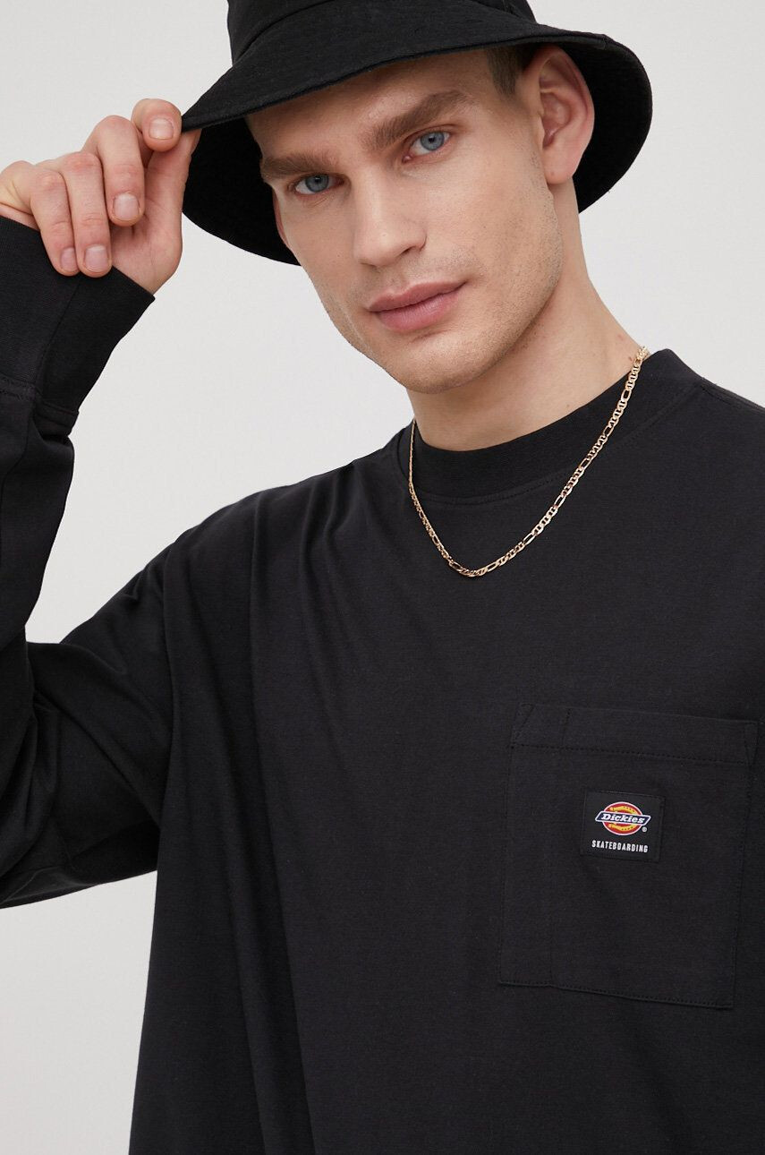 Dickies longsleeve din bumbac - Pled.ro