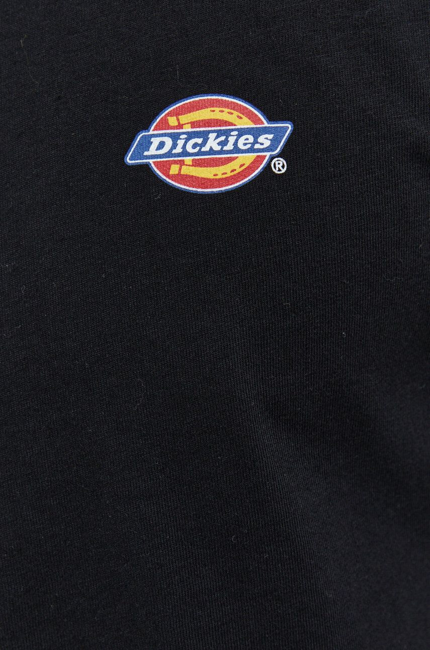 Dickies longsleeve din bumbac culoarea negru cu imprimeu DK0A4Y4RBLK1-BLACK - Pled.ro