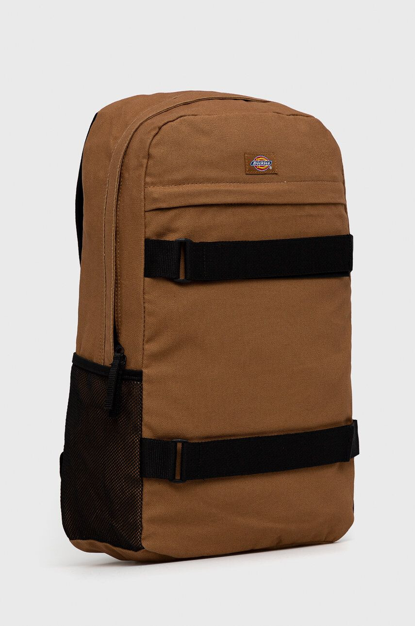 Dickies Rucsac bărbați culoarea maro mare material neted - Pled.ro