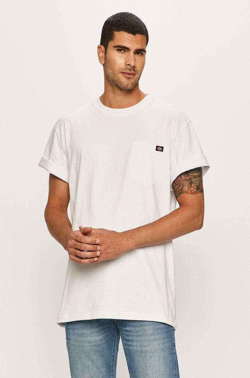 Dickies tricou DK0A4TMOWHX-WHITE - Pled.ro