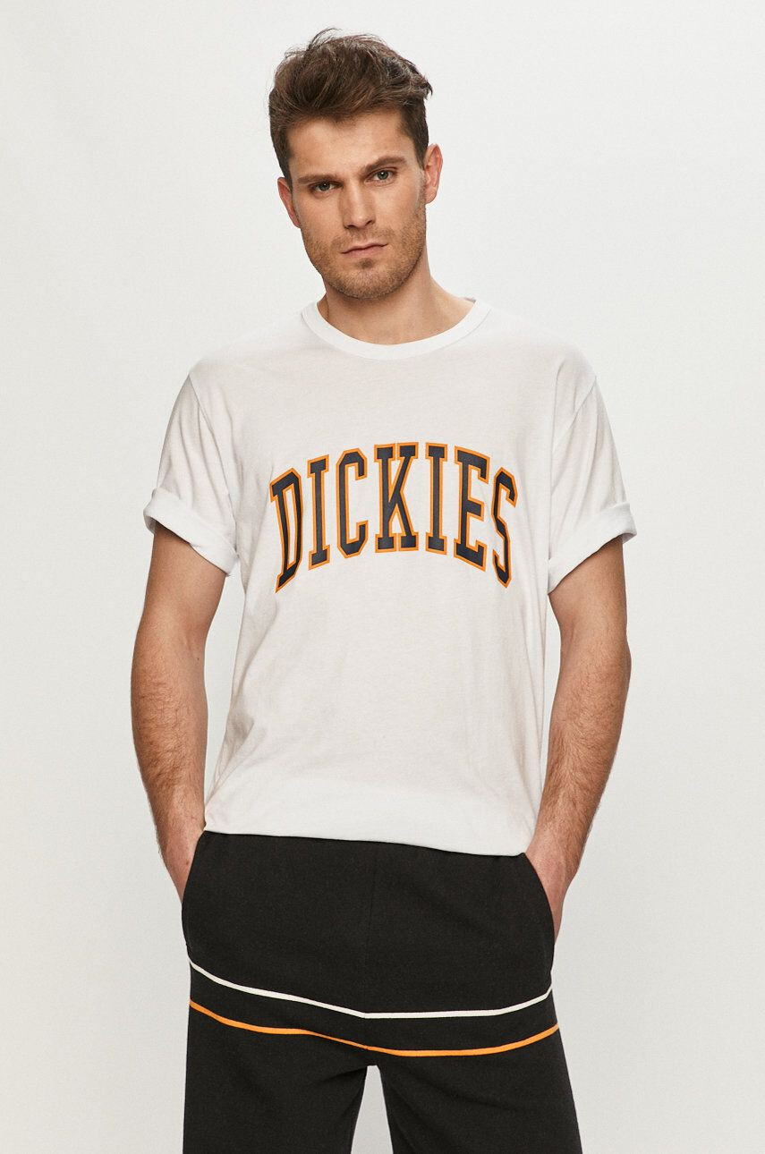 Dickies Tricou culoarea alb - Pled.ro