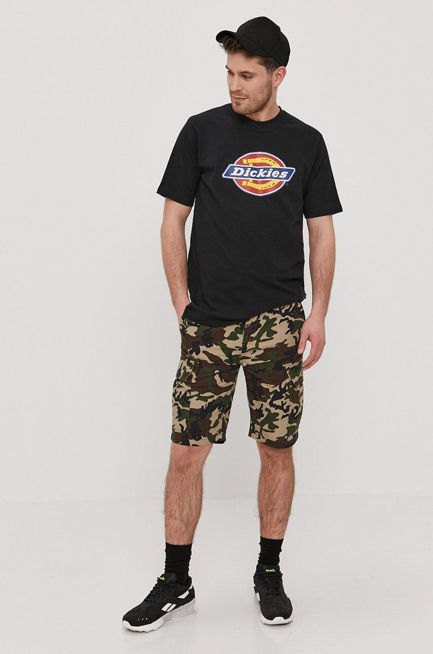 Dickies tricou culoarea negru cu imprimeu DK0A4XC9BLK-BLACK - Pled.ro