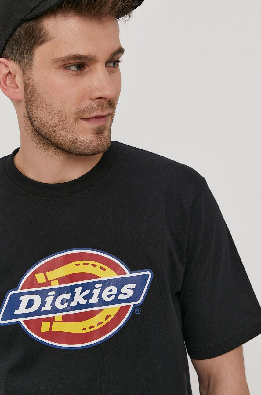 Dickies tricou culoarea negru cu imprimeu DK0A4XC9BLK-BLACK - Pled.ro