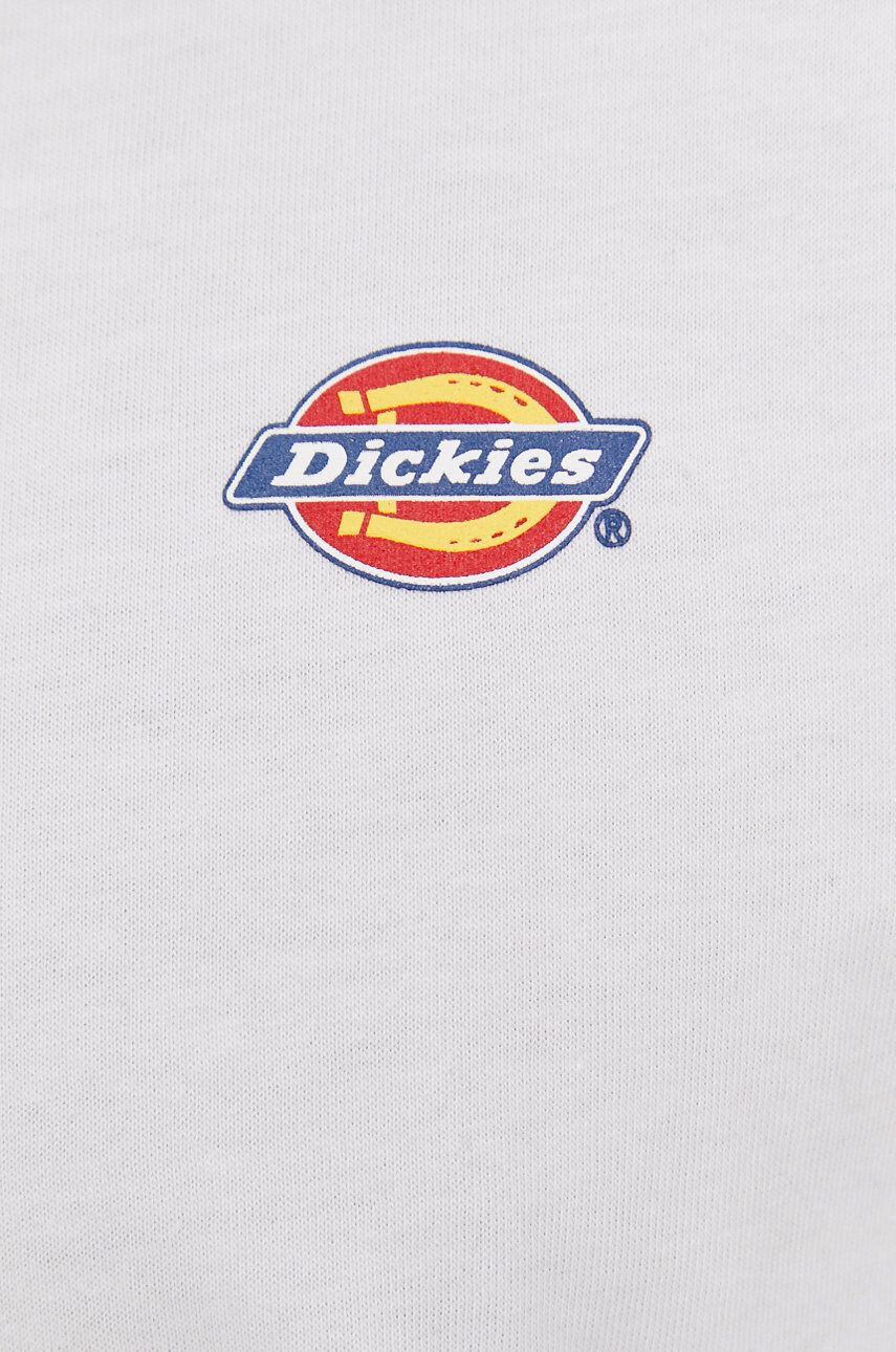 Dickies tricou bărbați culoarea alb material neted DK0A4XDBWHX-WHITE - Pled.ro