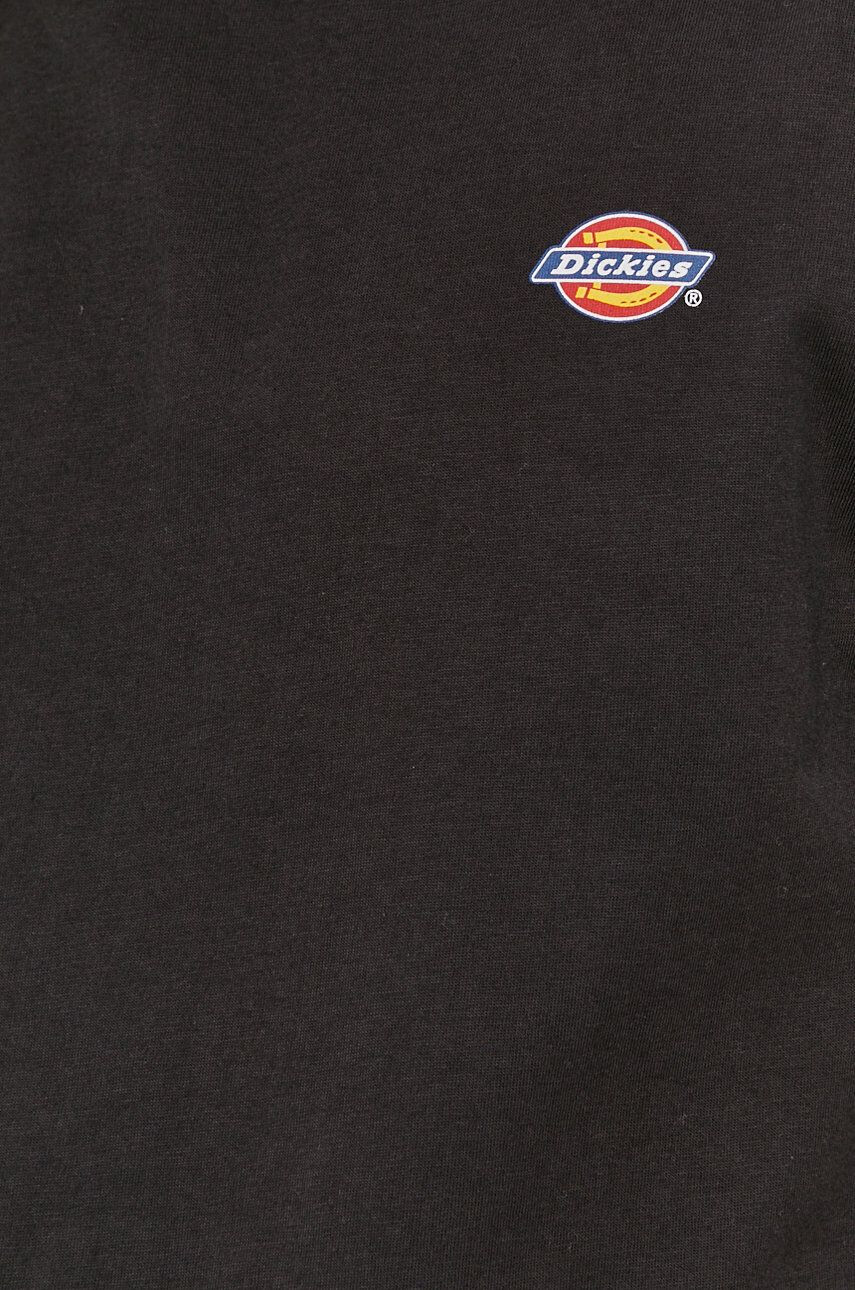 Dickies tricou bărbați culoarea negru material neted DK0A4XDBBLK-BLACK - Pled.ro