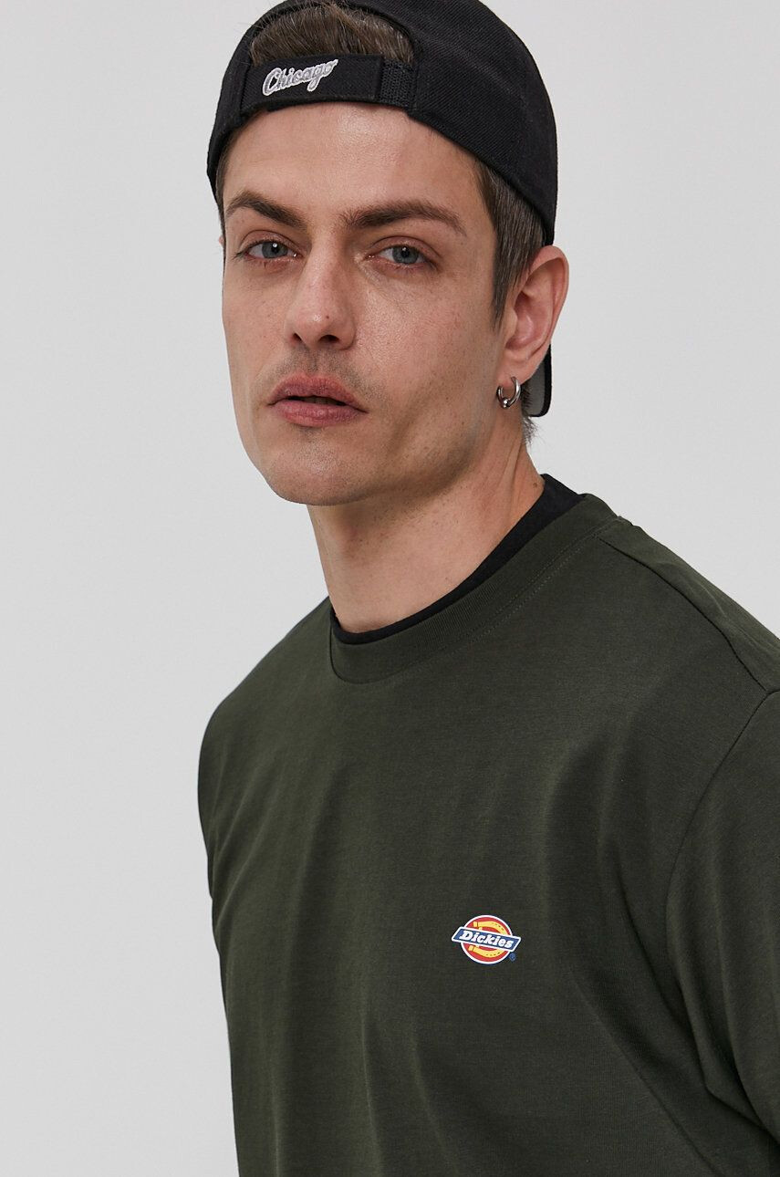 Dickies tricou barbati culoarea gri melanj - Pled.ro