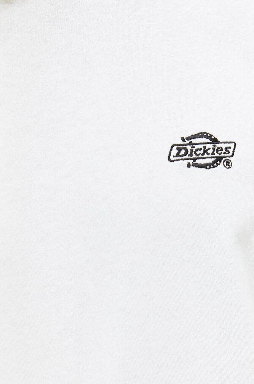 Dickies tricou din bumbac culoarea alb neted - Pled.ro