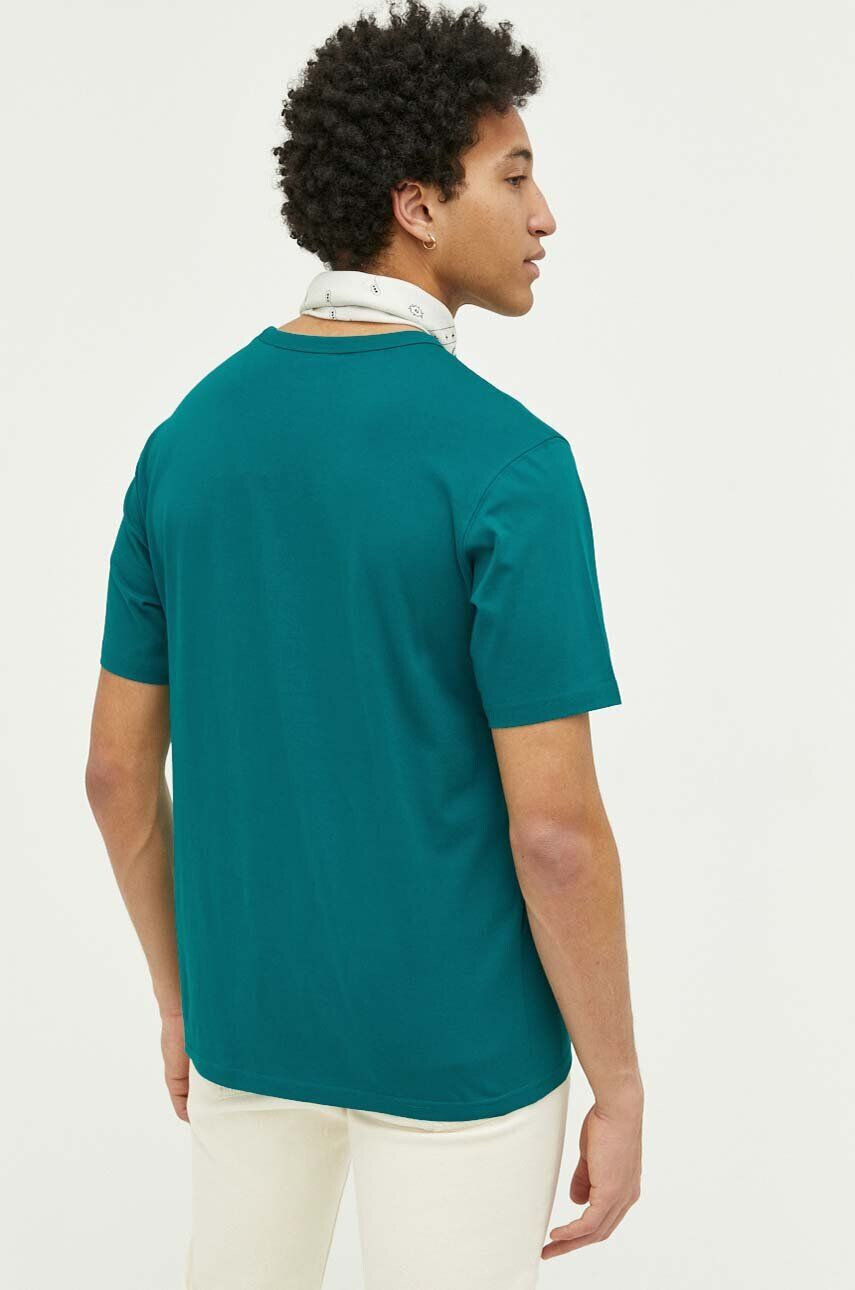 Dickies tricou din bumbac culoarea verde cu imprimeu - Pled.ro