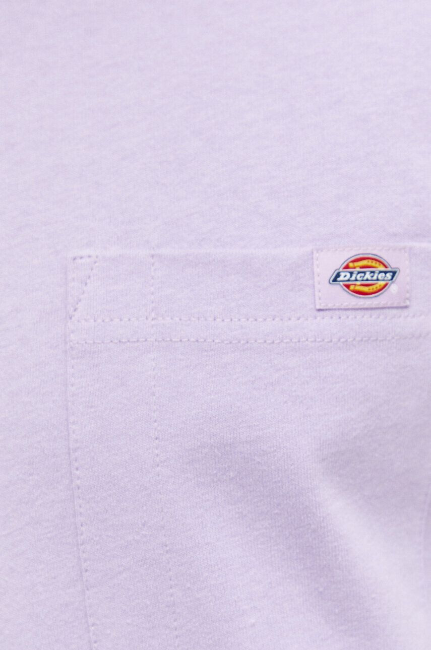 Dickies tricou din bumbac culoarea violet neted - Pled.ro