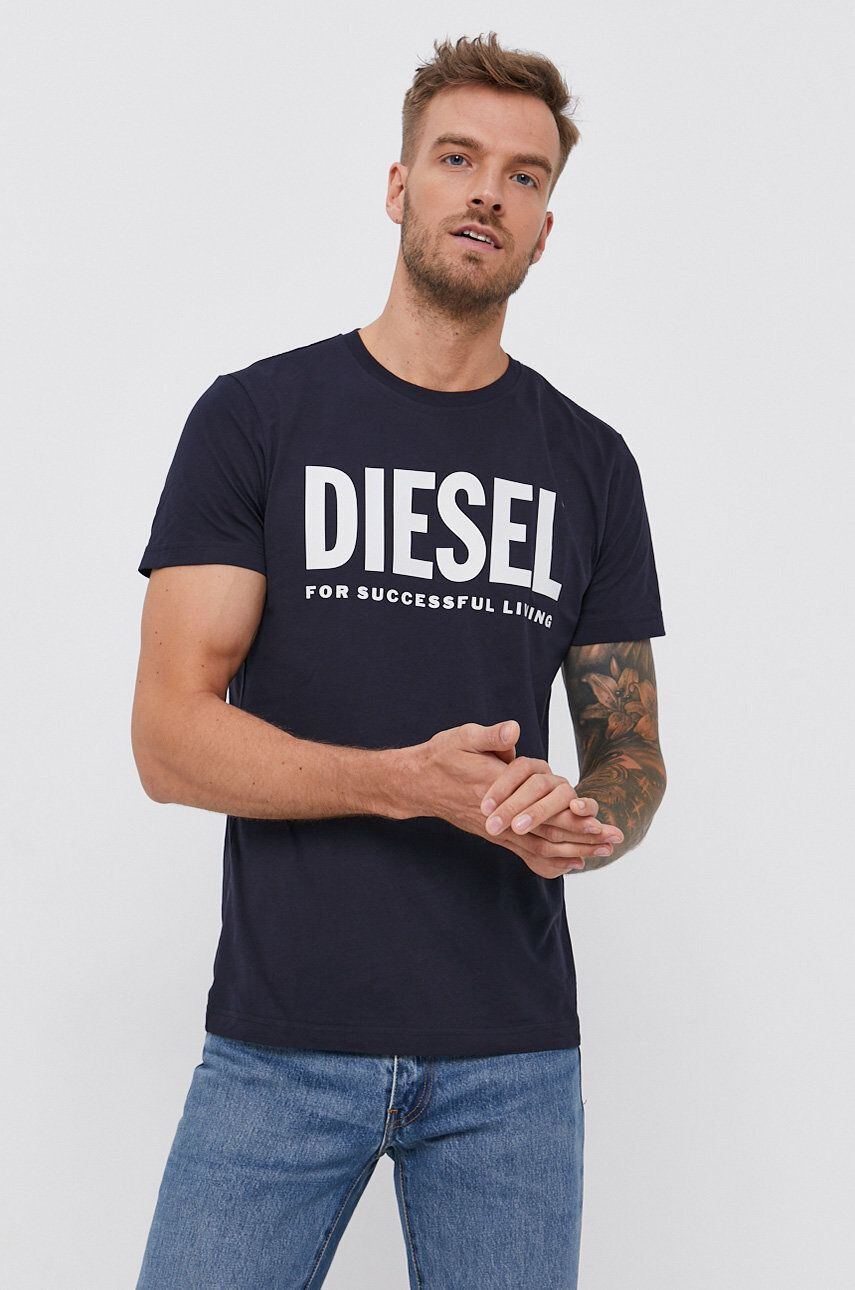 Diesel Tricou din bumbac - Pled.ro