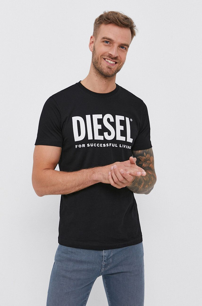 Diesel Tricou din bumbac - Pled.ro