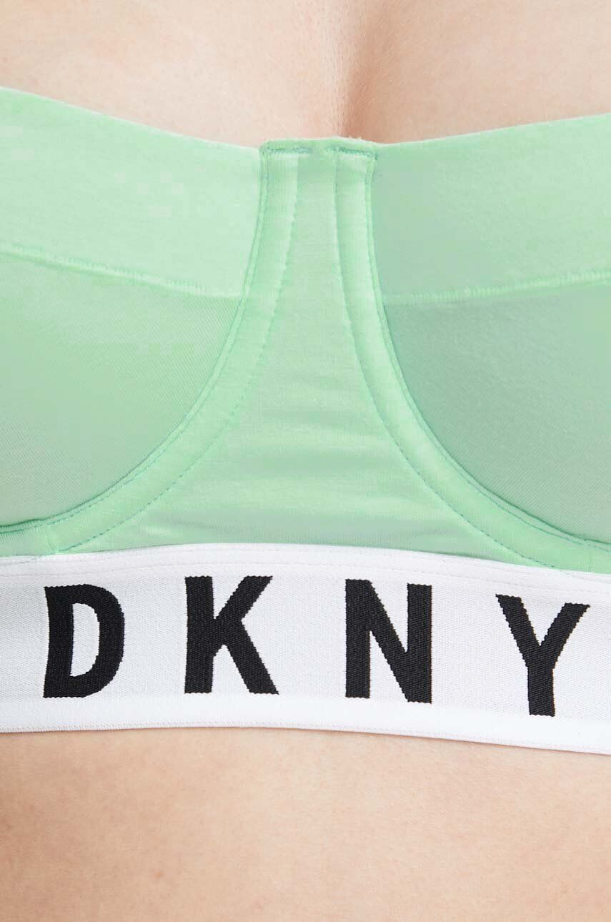 DKNY culoarea verde neted - Pled.ro