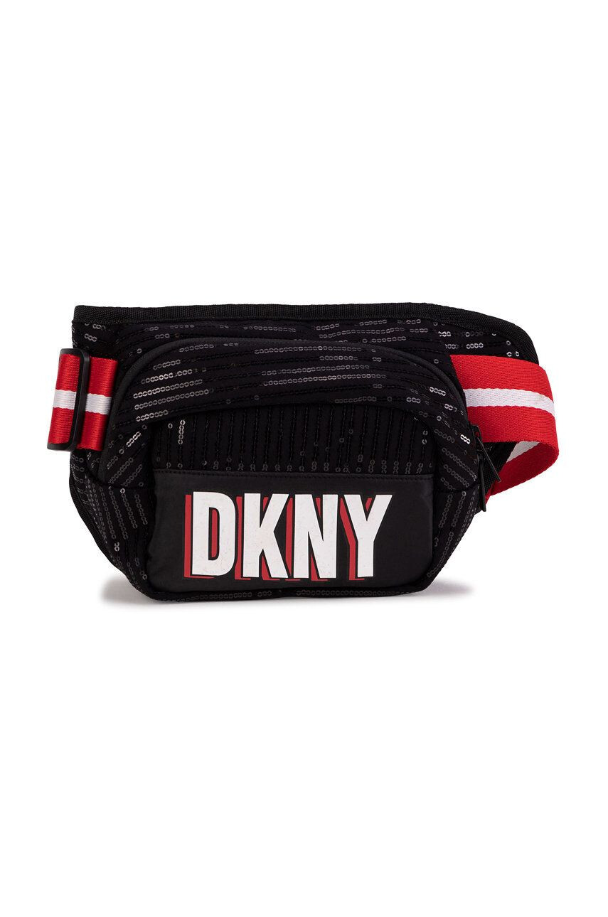 DKNY Borsetă copii culoarea negru - Pled.ro