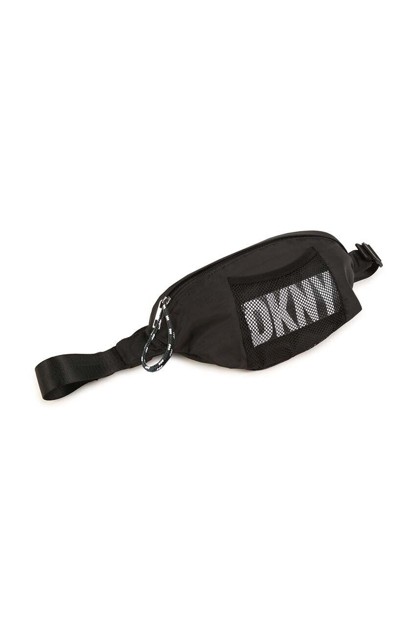 DKNY borseta copii culoarea negru - Pled.ro