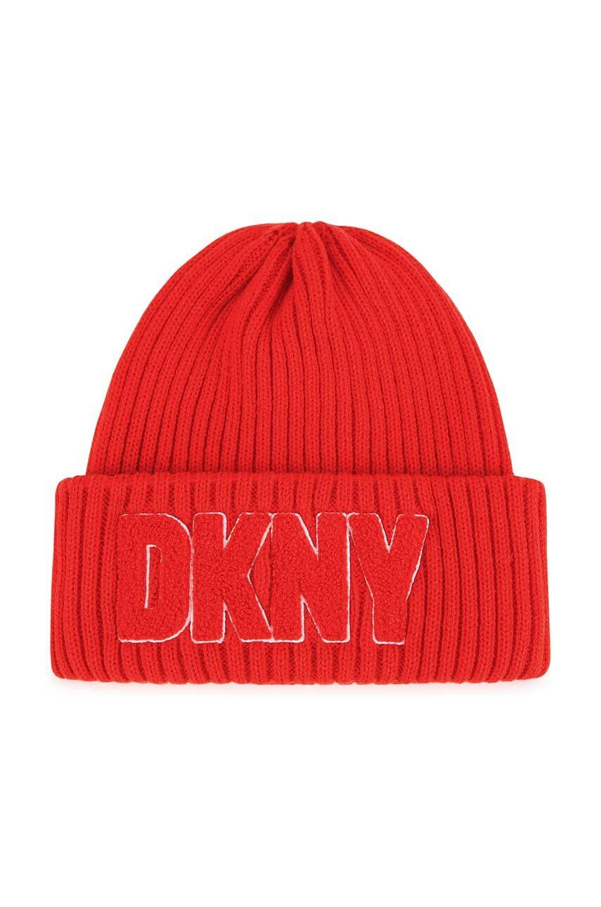 DKNY caciula copii culoarea negru - Pled.ro