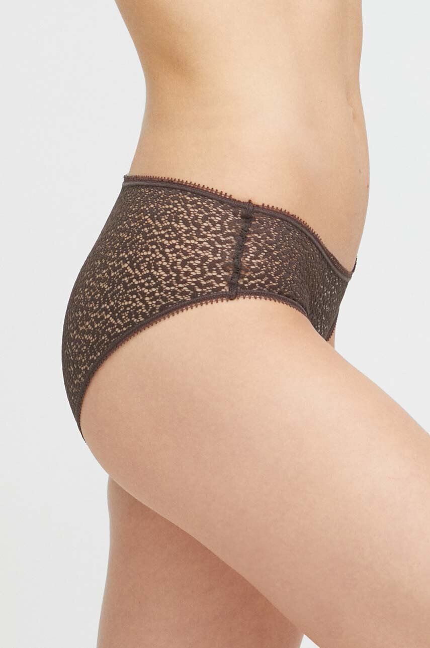 DKNY chiloti culoarea maro - Pled.ro