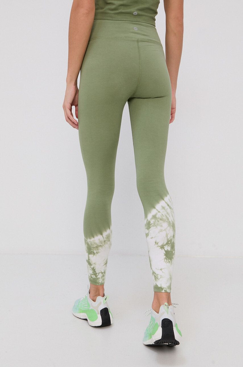 DKNY Colanți femei culoarea verde - Pled.ro