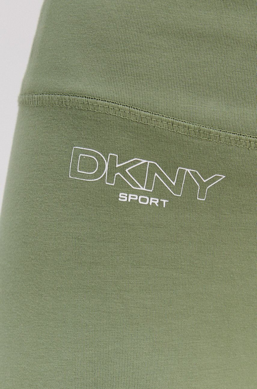 DKNY Colanți femei culoarea verde - Pled.ro