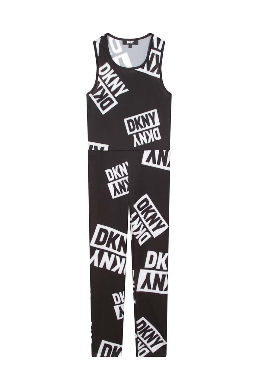 DKNY compleu copii culoarea negru - Pled.ro