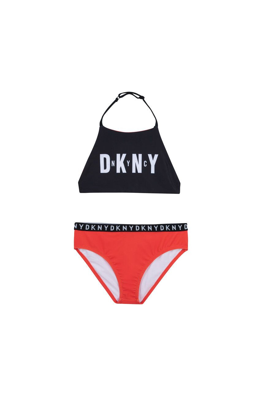 DKNY costum de baie copii culoarea portocaliu - Pled.ro