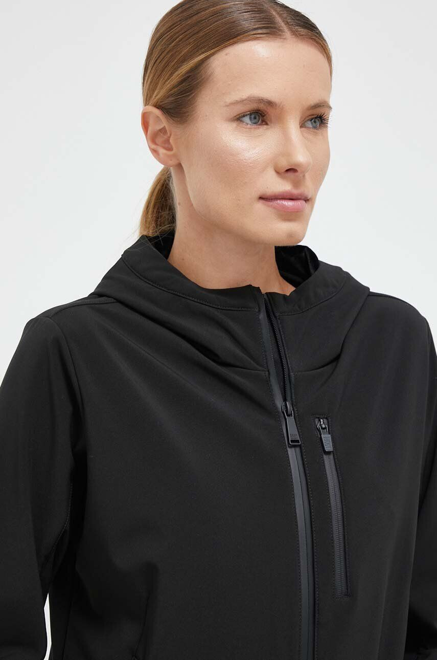 DKNY geaca femei culoarea negru de tranzitie - Pled.ro