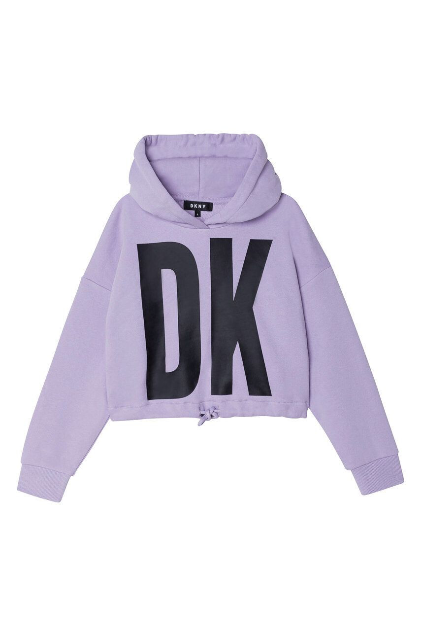 DKNY Hanorac de bumbac pentru copii - Pled.ro