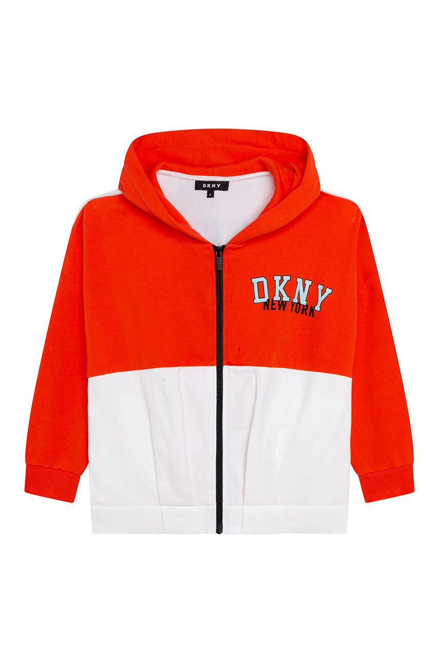 DKNY hanorac de bumbac pentru copii - Pled.ro